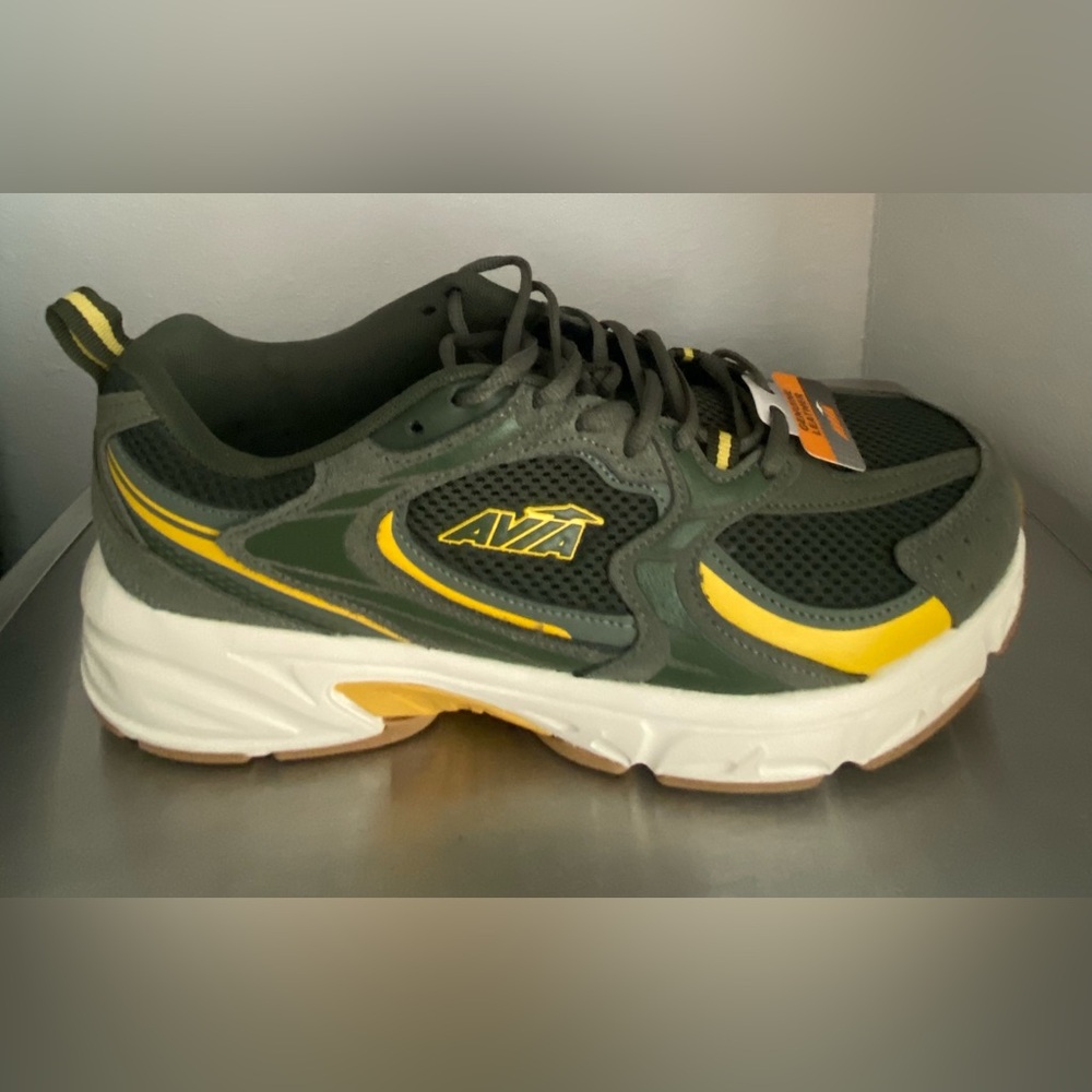 AVIA …Men's Green and Yellow Athletic Shoes